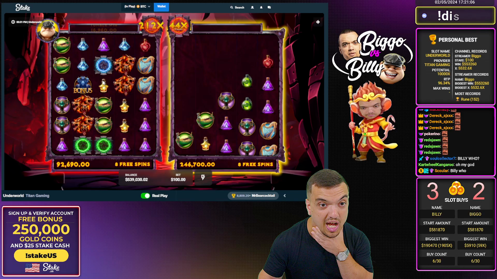 ClassyBeef casino streamer