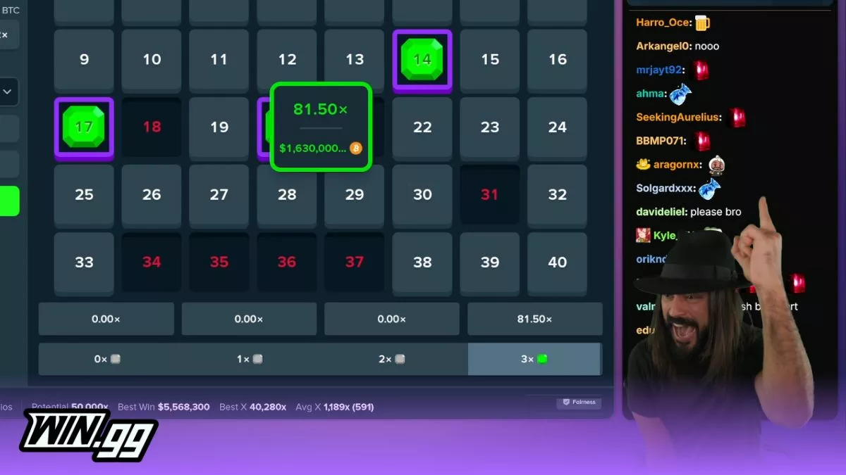 Roshtein casino streamer